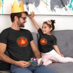 Customized dad and daughter t-shirt Personalized t-shirts for dad and daughter - Punjabiadda