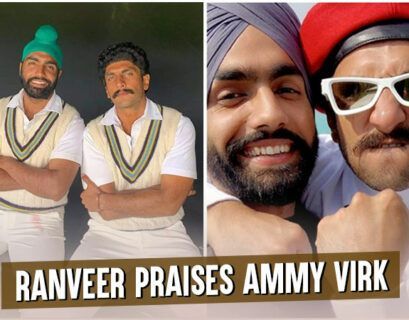 Ranveer Singh expresses all his love towards Ammy Virk - Punjabi Adda