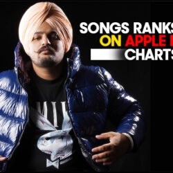 Sidhu Moose Wala Songs Ranks On Apple Music Charts India