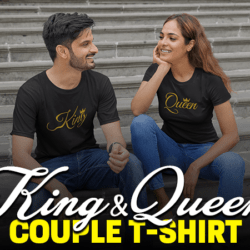 How King Queen Couple T Shirt Become A Fashion Trend For Couples?