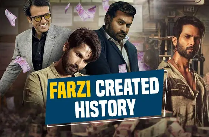 Farzi Takeover Mirzapur As Most-Watched Indian Web Series With Shahid Kapoor & Vijay Sethupathi - Punjabi Adda Blog