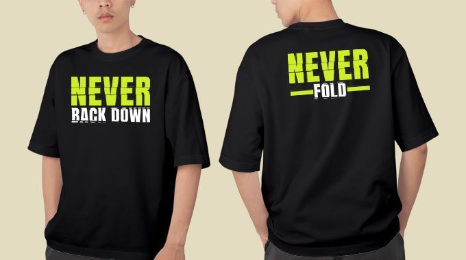 Never Fold Oversized T Shirt - Punjabi Adda
