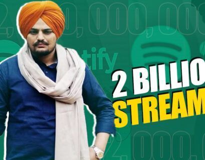Sidhu Moose Wala Another Milestone Cross 2 Billion Streams On Spotify - punjabi adda blog