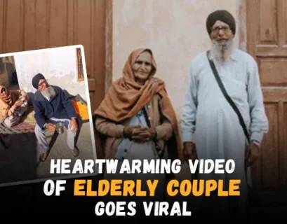 Watch This Elderly Couple How Much Excited For Their Clicked Picture - Punjabi Adda Blog