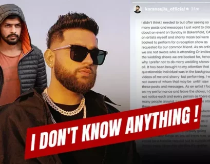 Karan Aujla Issues Statement After A Video Goes Viral With Lawrence Bishnoi Brother - Punjabi Adda Blog