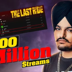 Sidhu Moose Wala Song 'The Last Ride' Over 100 Million Spotify Streams