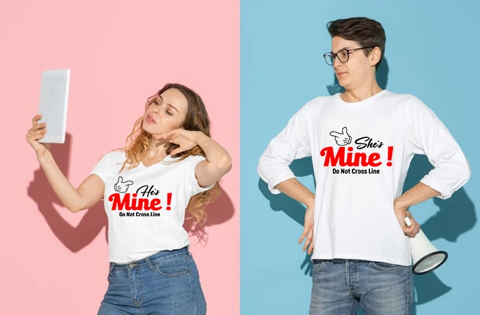 mine couple t-shirts - punjabi adda