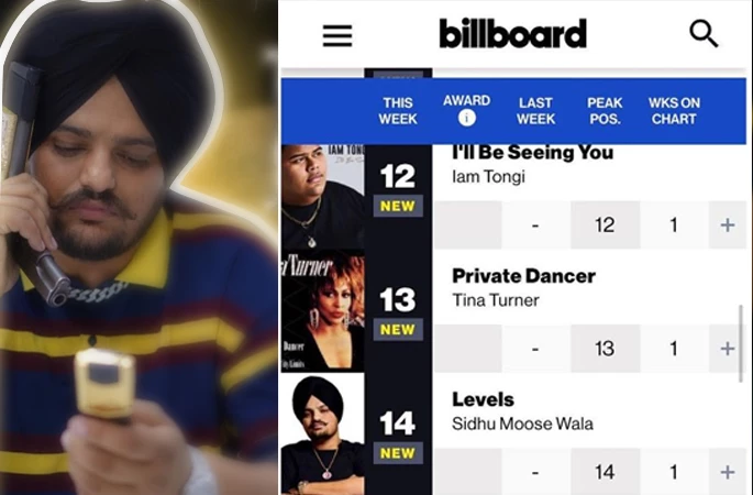 Sidhu Moose Wala Song 'Levels' Trending On Billboard Charts - Punjabiadda Blog